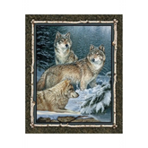 Contemplation Wall Panel Wolves - 49479